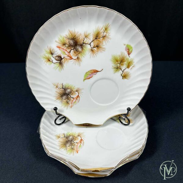 Set/4 Teacup Plates - Image 2