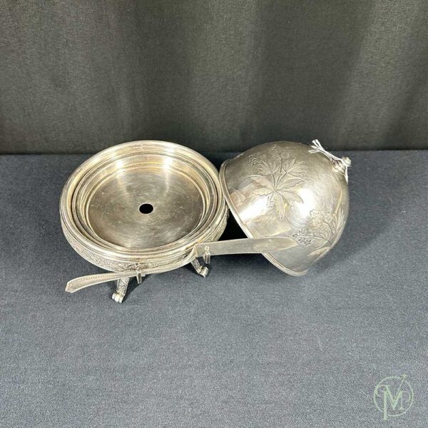 Silver Butter Dish - Image 4