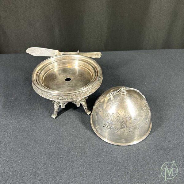 Silver Butter Dish - Image 3