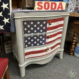 Flag End Table