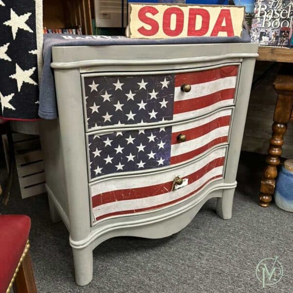 Flag End Table