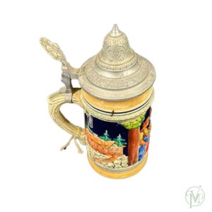 German Stein w/Lid