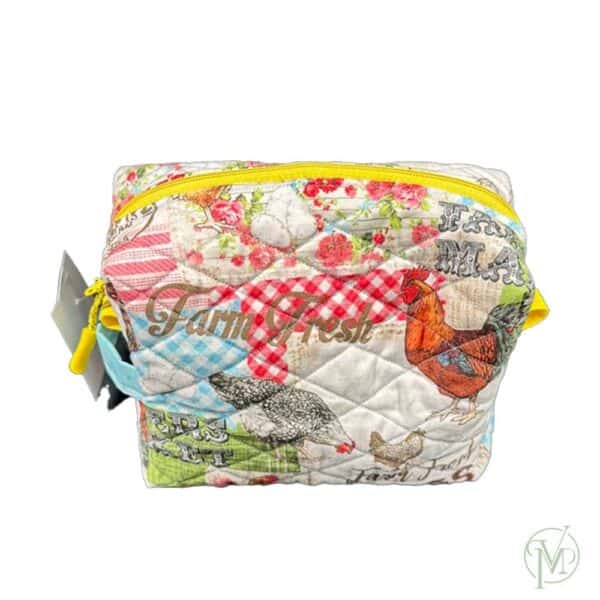 Quilted Zipper Bag - Image 2