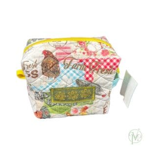 Quilted Zipper Bag