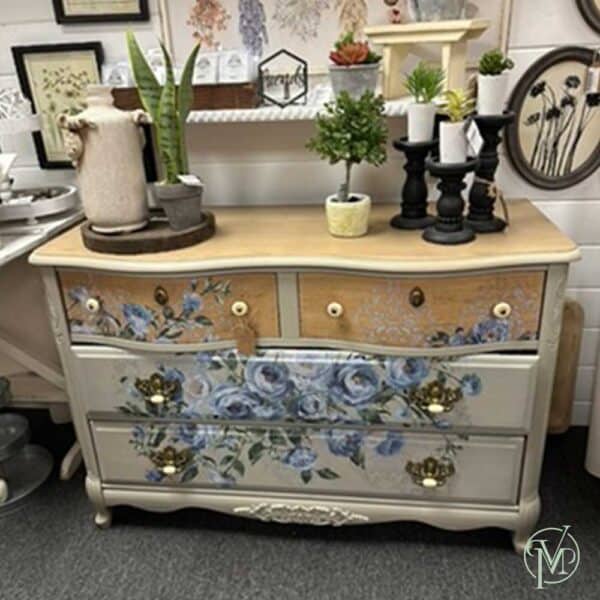 Vintage Blue Floral - Image 9