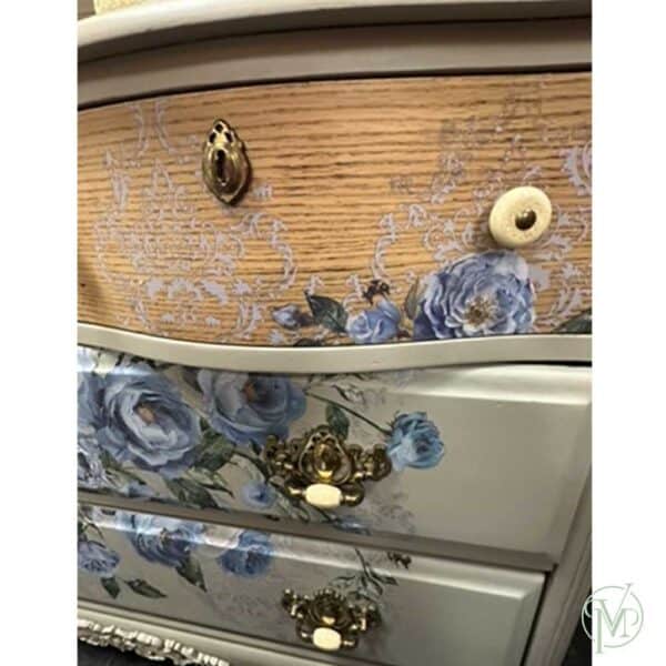 Vintage Blue Floral - Image 4