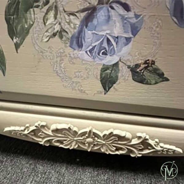 Vintage Blue Floral - Image 3
