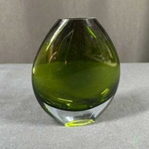 Green Glass Vase
