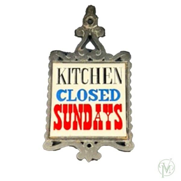 Kitchen Sign