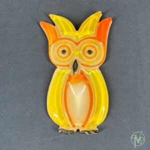 MCM Lucite Owl Spoon