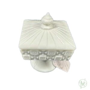 Milk Glass Candy Dish