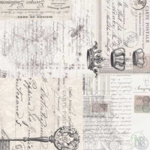 Decoupage Paper Ephemera Collage