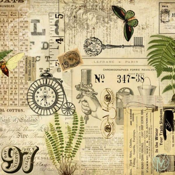 Decoupage Paper Industrial Masterboard