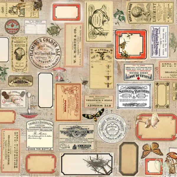 Decoupage Paper Label Masterboard