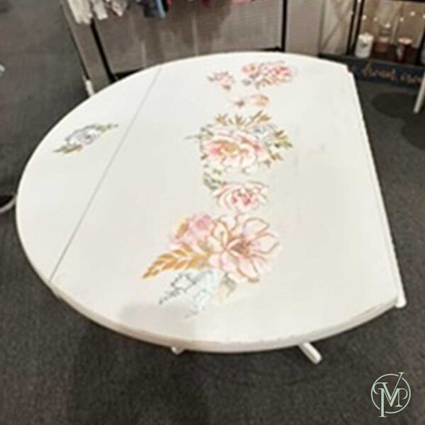 Drop Leaf Rose Table - Image 3
