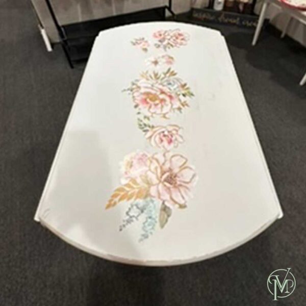 Drop Leaf Rose Table - Image 2