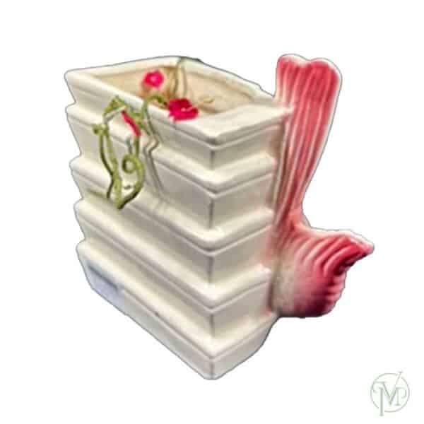 Vtg Roseville Bird Planter - Image 5