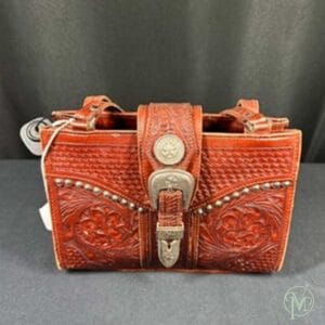 Stamped Leather Purse