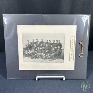 1901 Yearbook Football Team Art