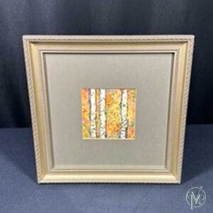Birch in Autumn Original Painting