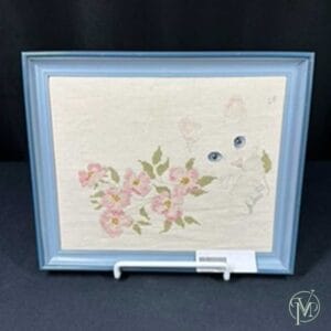 Cross Stitch Cat Picture