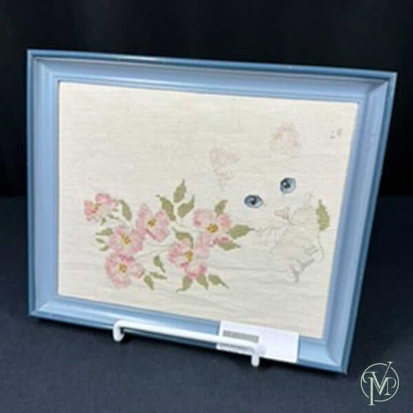 Cross Stitch Cat Picture - Image 2