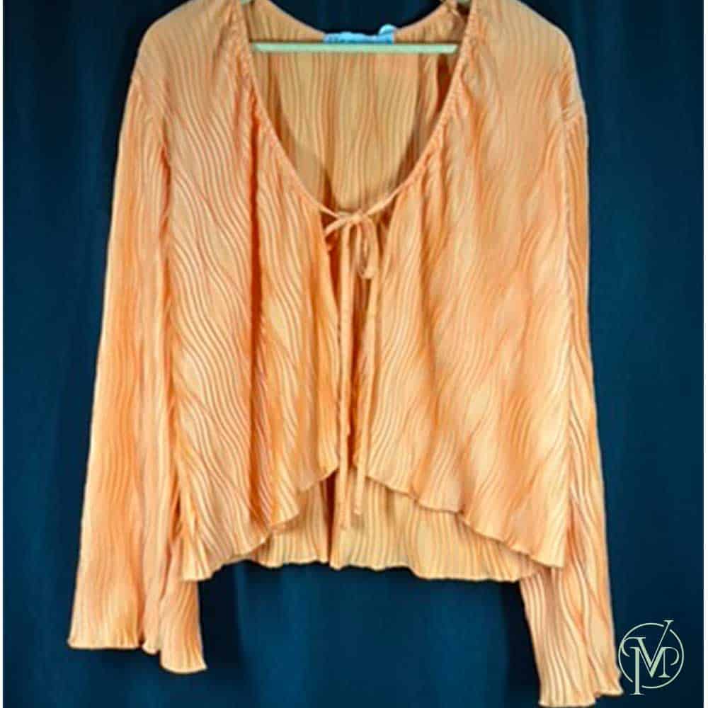 Orange Tie Top - Image 3