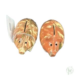 Antique Yellow Ware Pigs