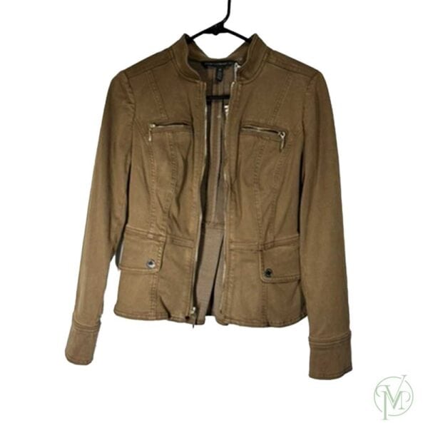 Wh/Brn Tan Jacket