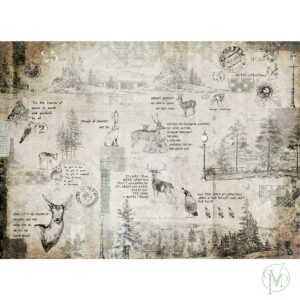 Decoupage Paper Christmas Journal