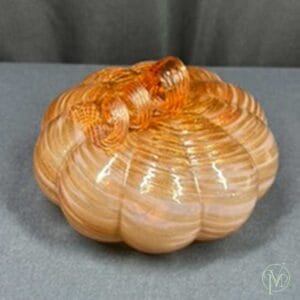Large Glass Pumpkin