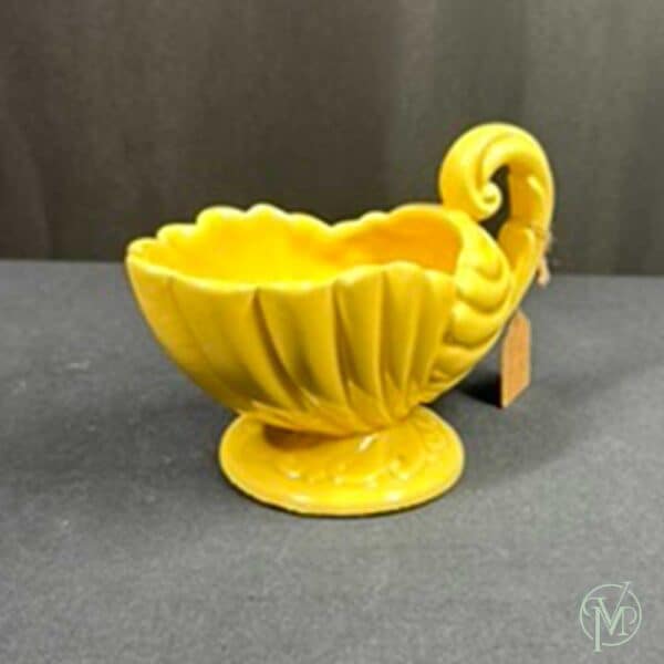 Vintage Haeger Yellow Vase - Image 3