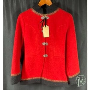 Red Wool Coat