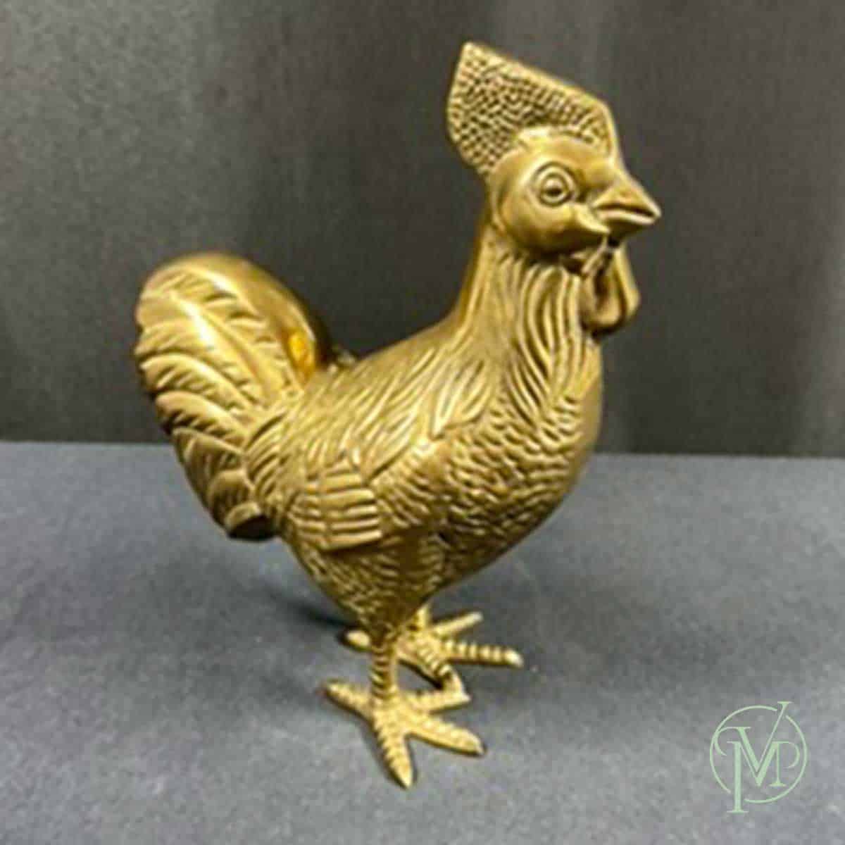 Brass Rooster Chicken