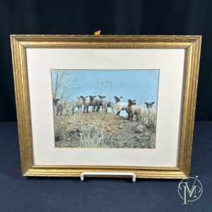 Gold Framed Sheep