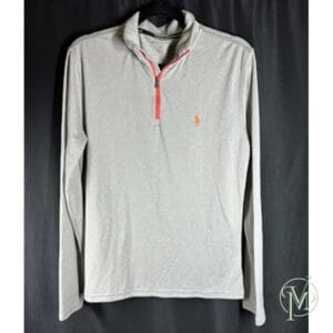 Mens Grey Polo