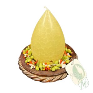 Pear Candle Rope Plate