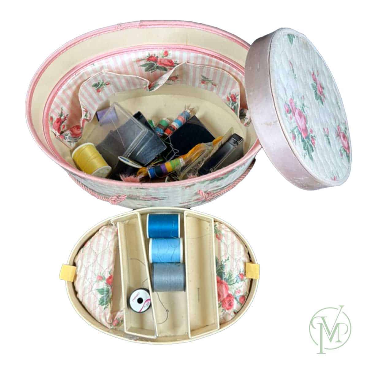 Pink Floral Sewing - Image 3