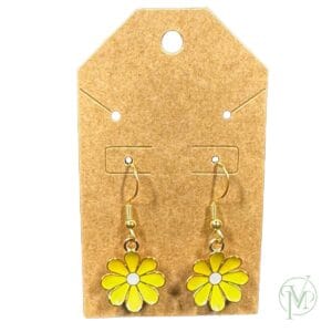 Yellow Earrings