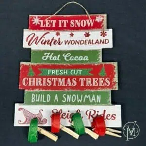 Holiday Card Holder
