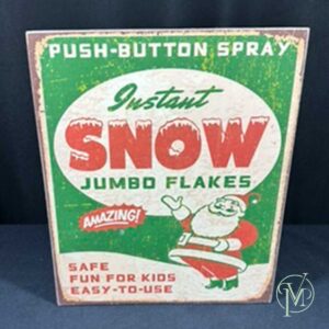 Spray Snow Sign