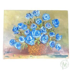 Blue Roses Painting