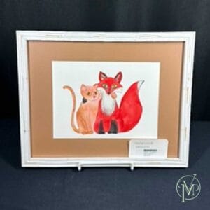 Framed Fox Original
