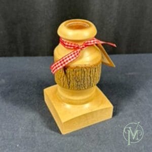 Wooden Candle Holder