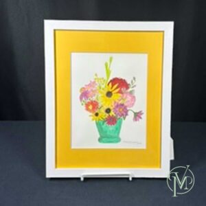 Colorful Floral Original Art