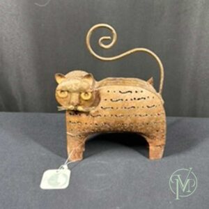 Metal Cat Tealight