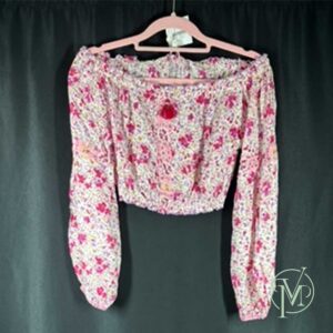 Floral Peasant Blouse
