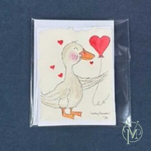 Valentines Duck Card