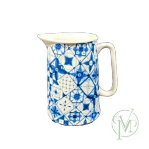 Blue White Pitcher
