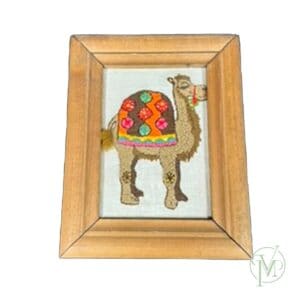 Vintage Embroidered Camel
